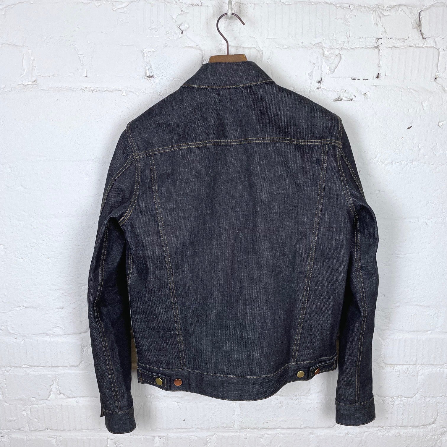 Jean Jacket Rope schaeffer's garment hotel | 16oz denim jacket rope indigo – stuf|f-official