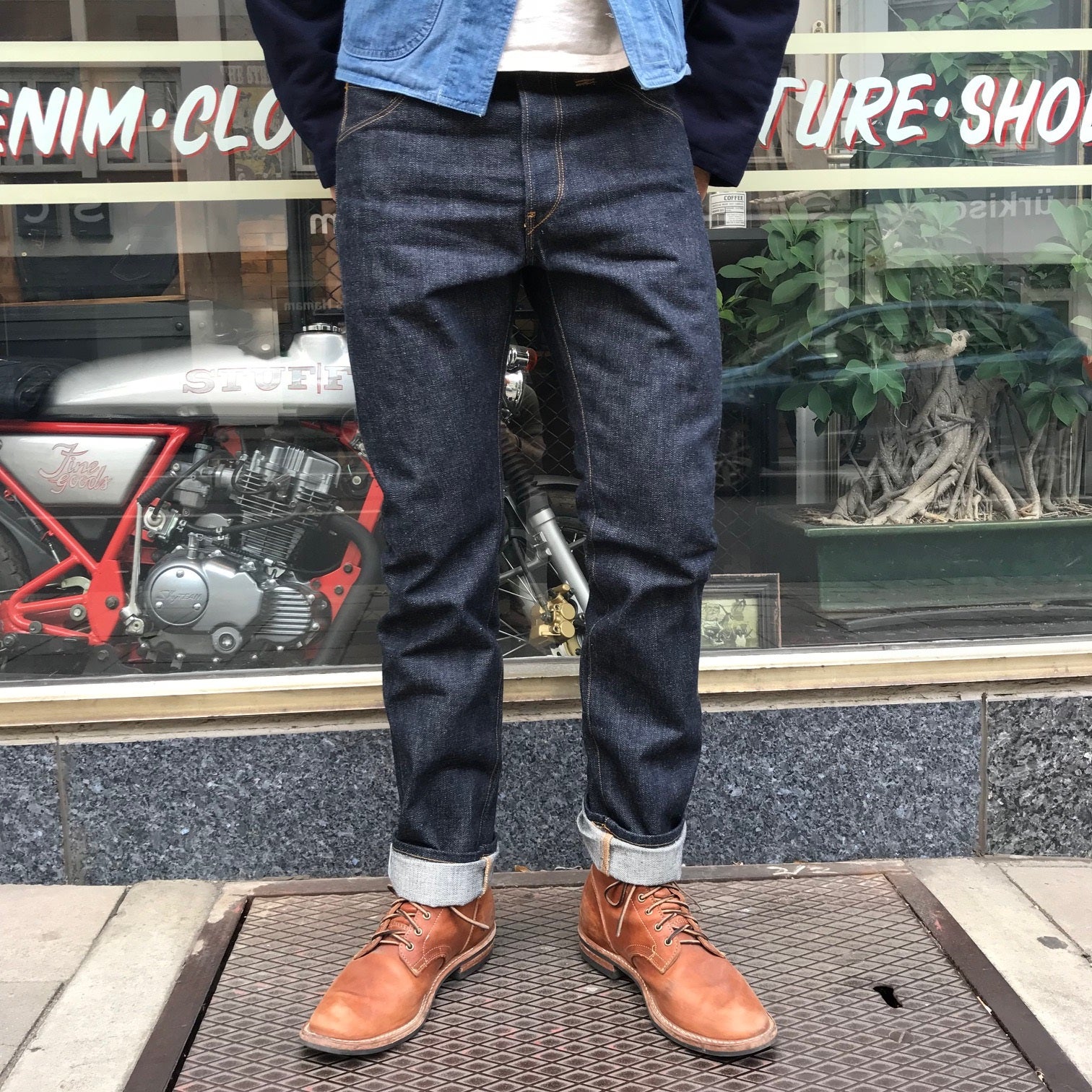 stevenson overall co. | la jolla 727-rxx rigid indigo 13oz – stuf