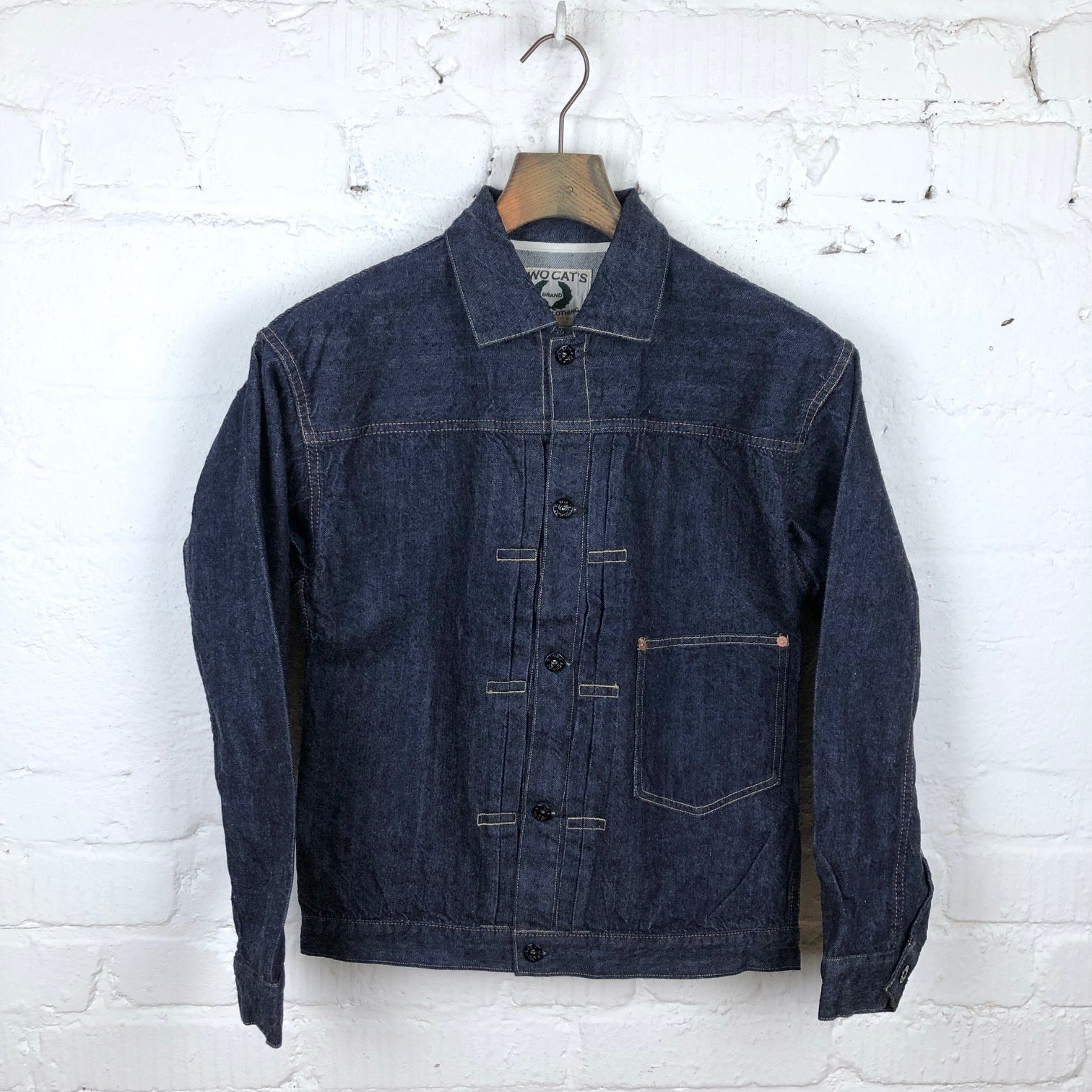 two cats blouse natural indigo | tcb | made in japan – stuf|f-official