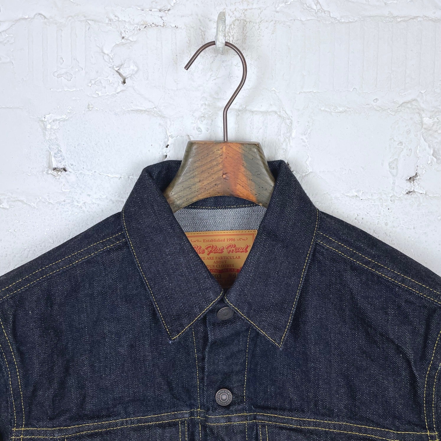 fn-oj-d003 60's denim jacket | the flat head | made in japan 