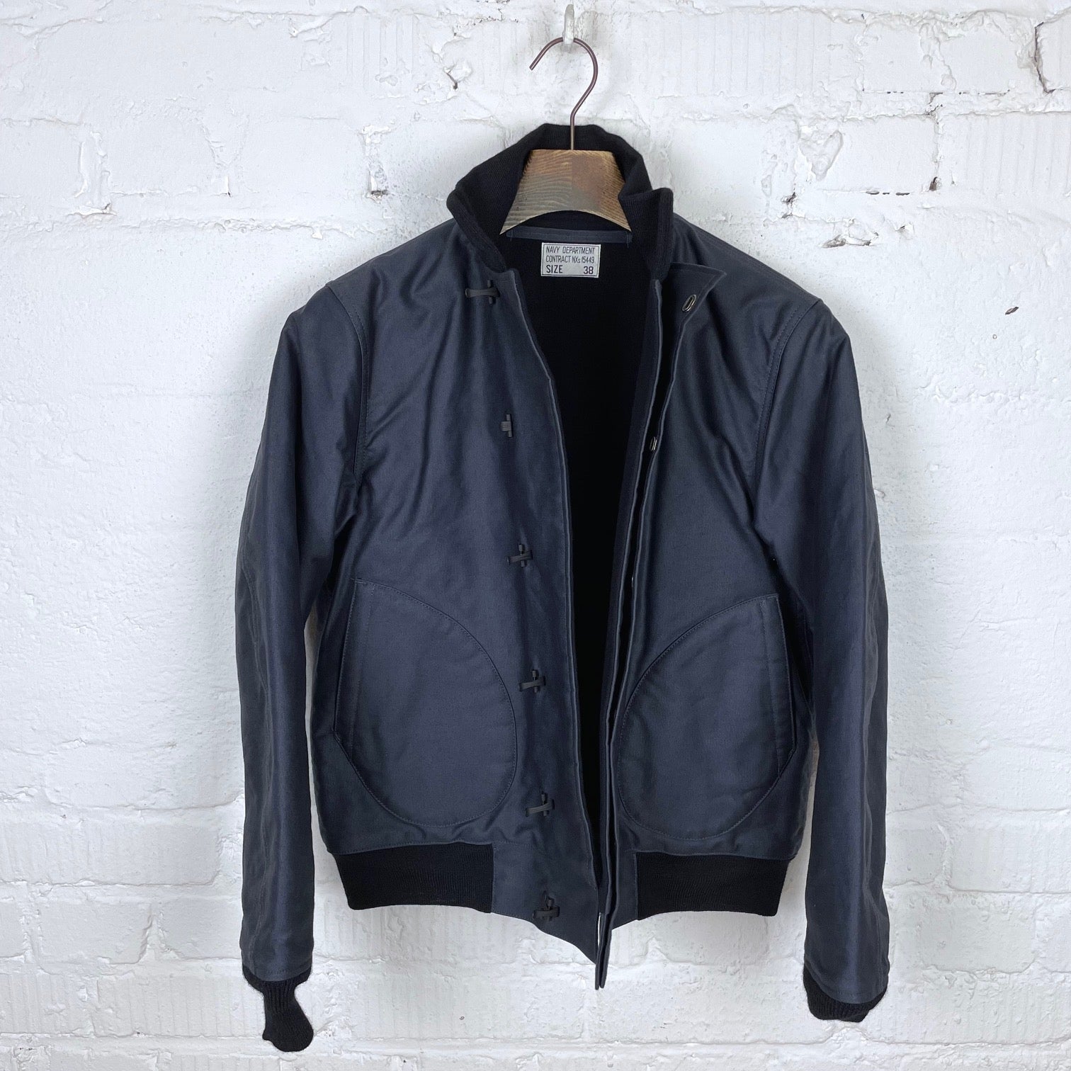 blue cold weather jacket | the real mccoy's | made in japan – stuf|f ...