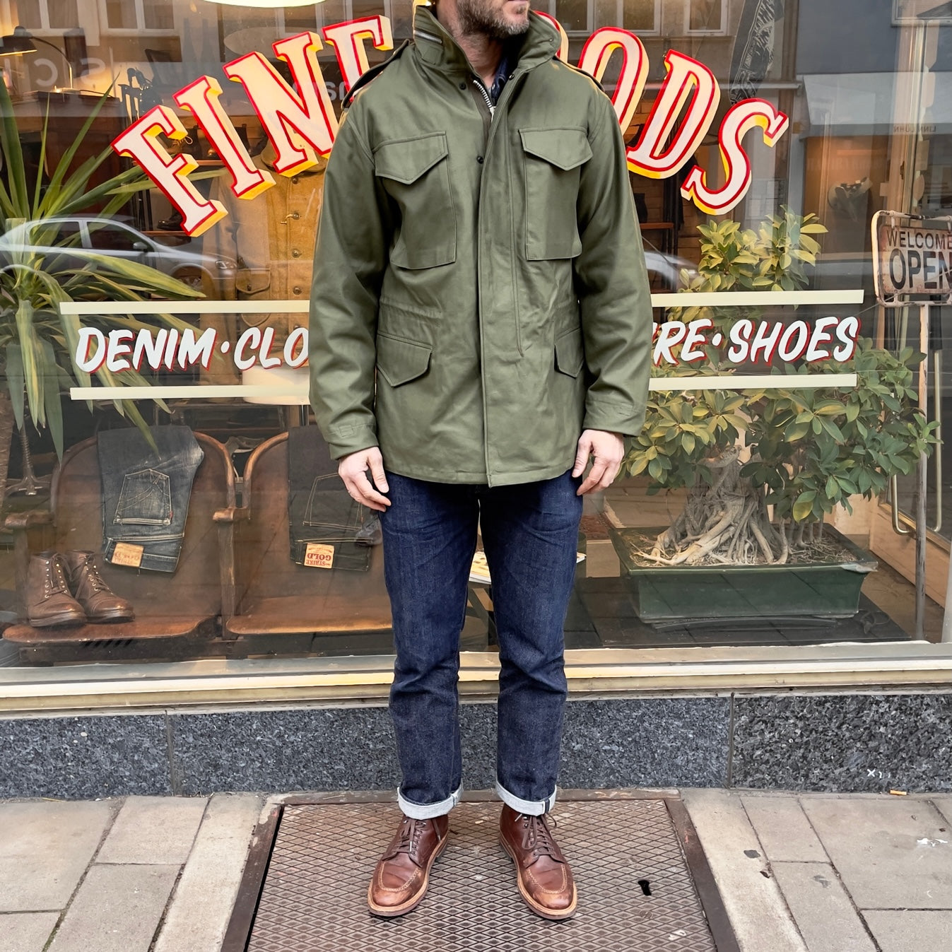 real mccoy's M-47 OVERCOAT 貴重XLSIZE the-real-mccoys-coat-mans-