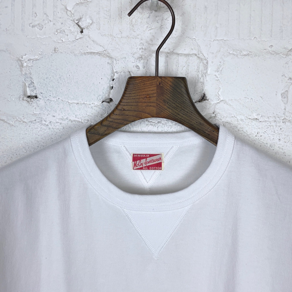 the real mccoy's | gusset tee white - Bild 2