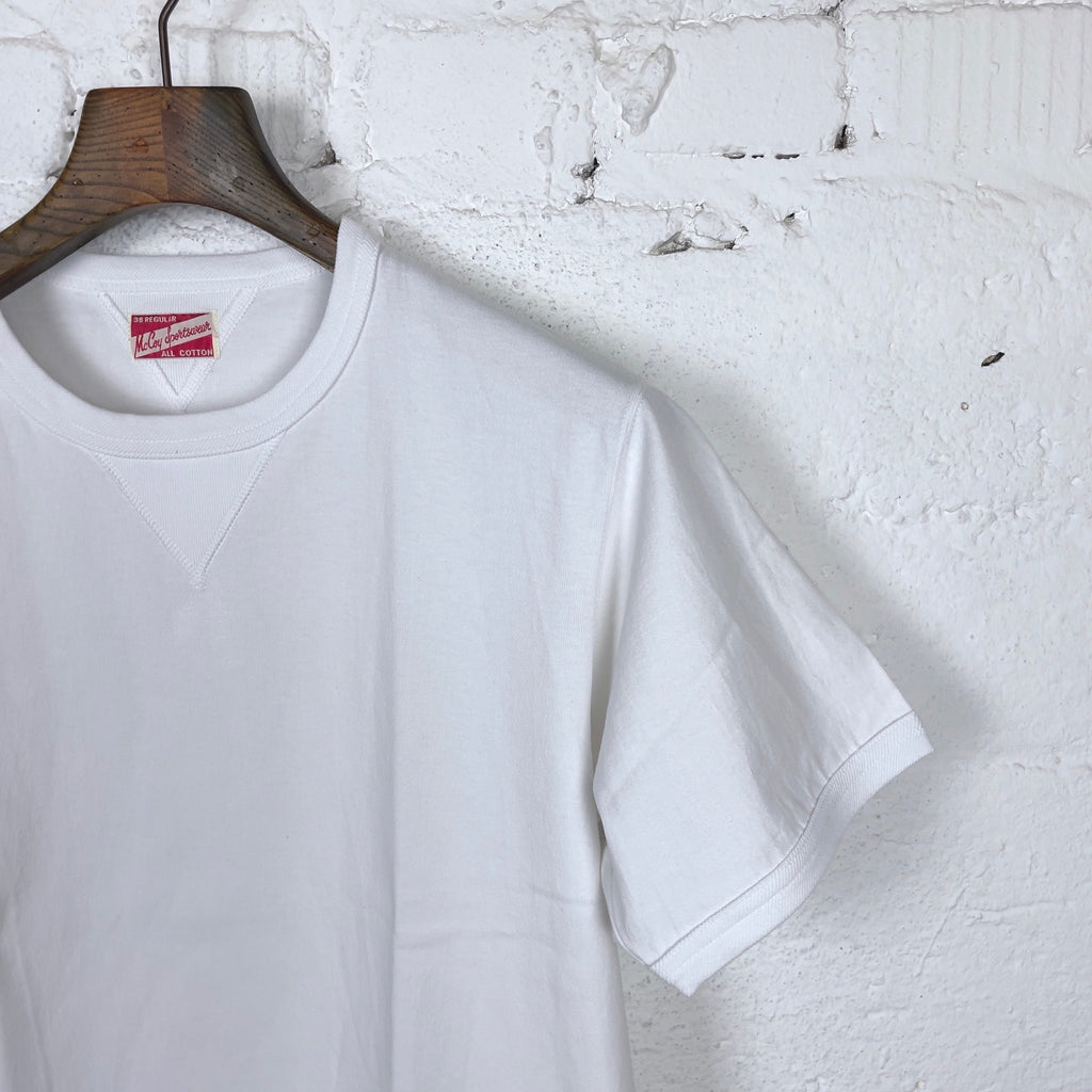 the real mccoy's | gusset tee white - Bild 3