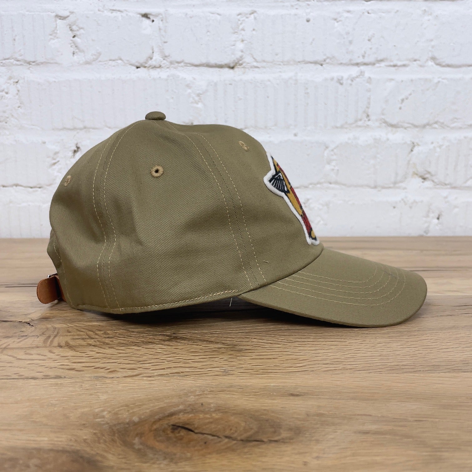 logo baseball cap khakli | the real mccoy's | made in japan – stuf