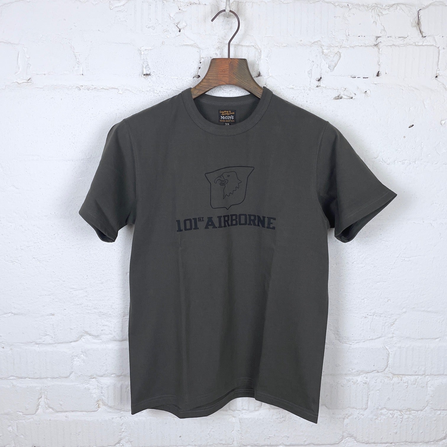 THE REAL McCOY'S AIRBORNE

リアルマッコイズ　リング military tee / 101st airborne | the real mccoy's | made in japan