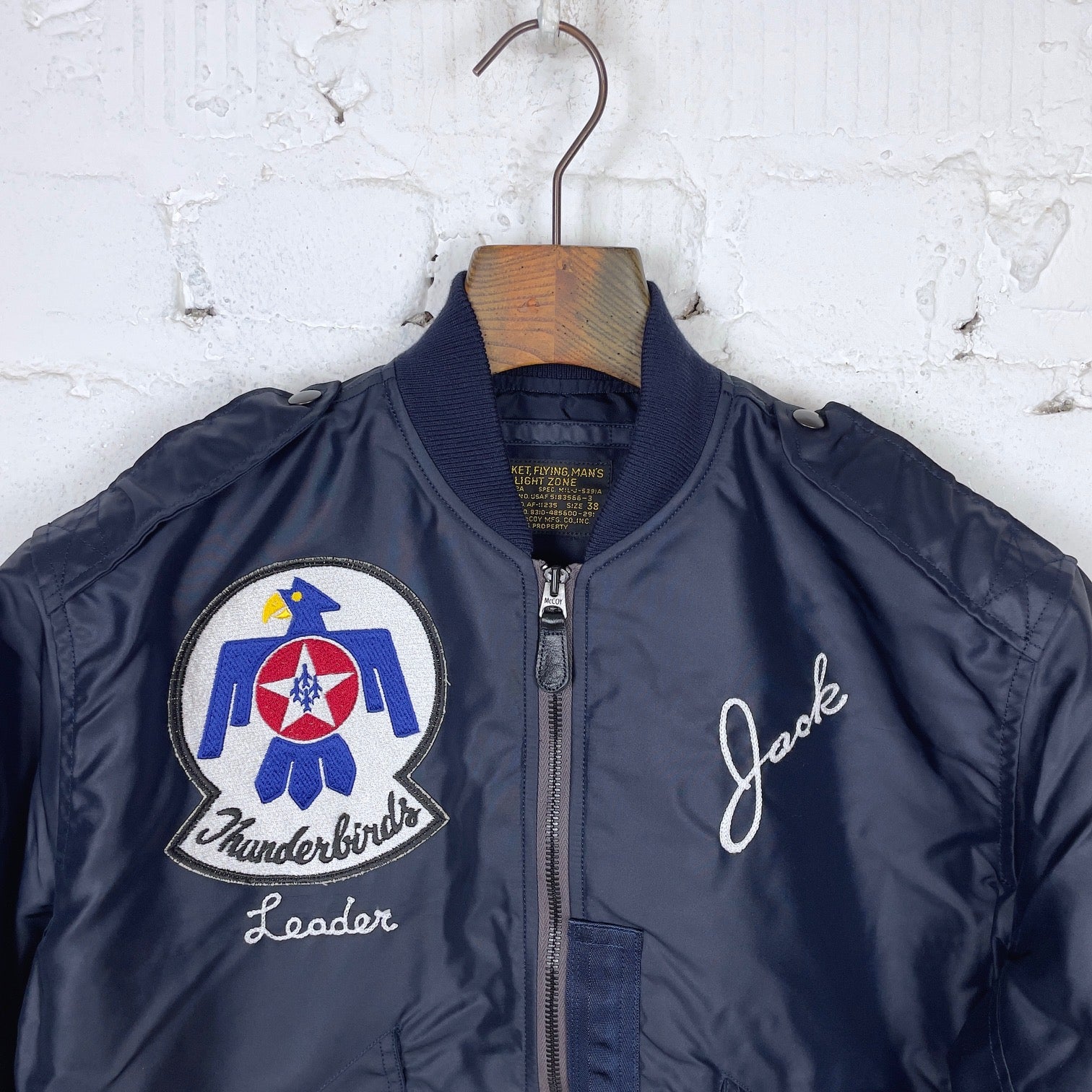 Thunderbird flight jacket deals