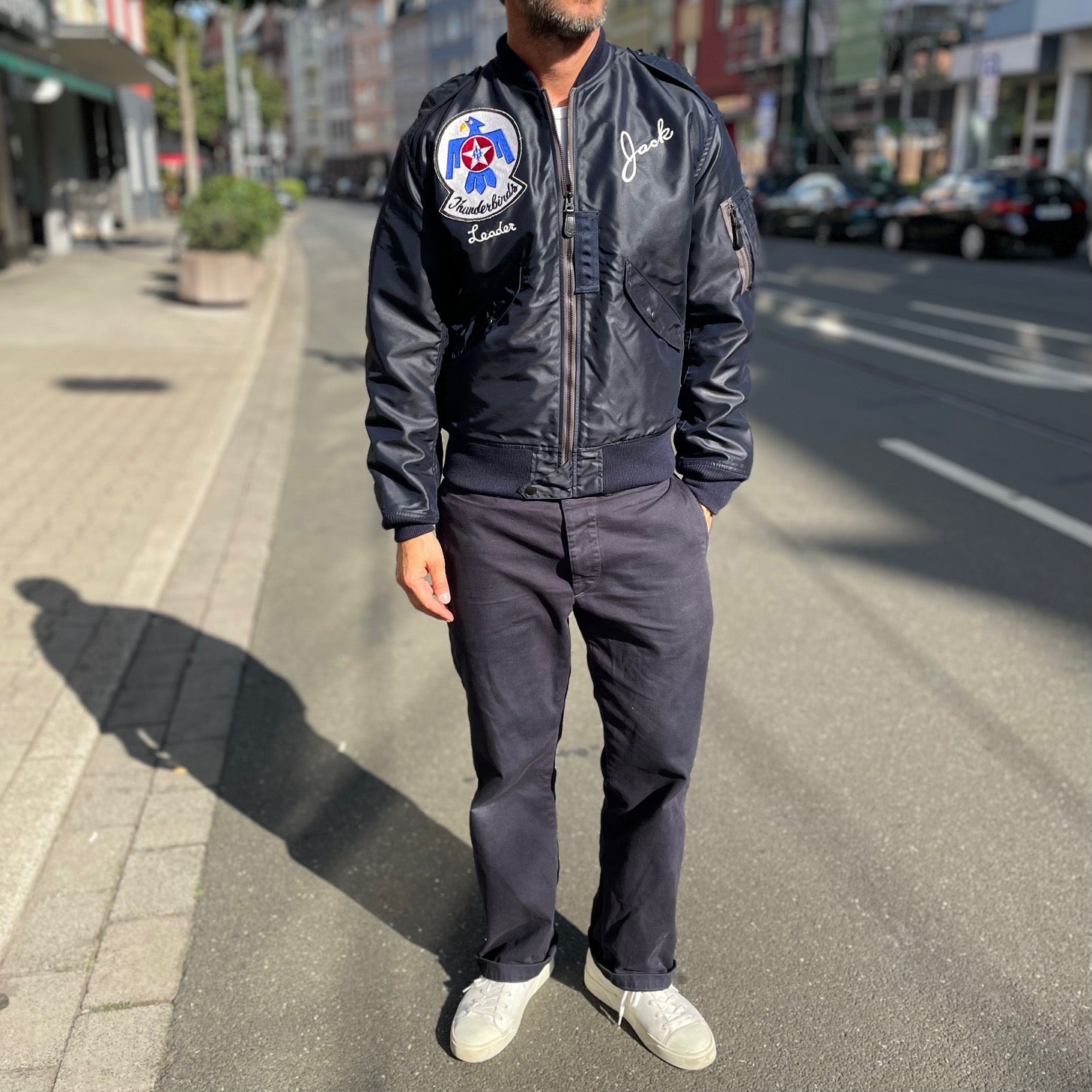 Thunderbird flight jacket deals