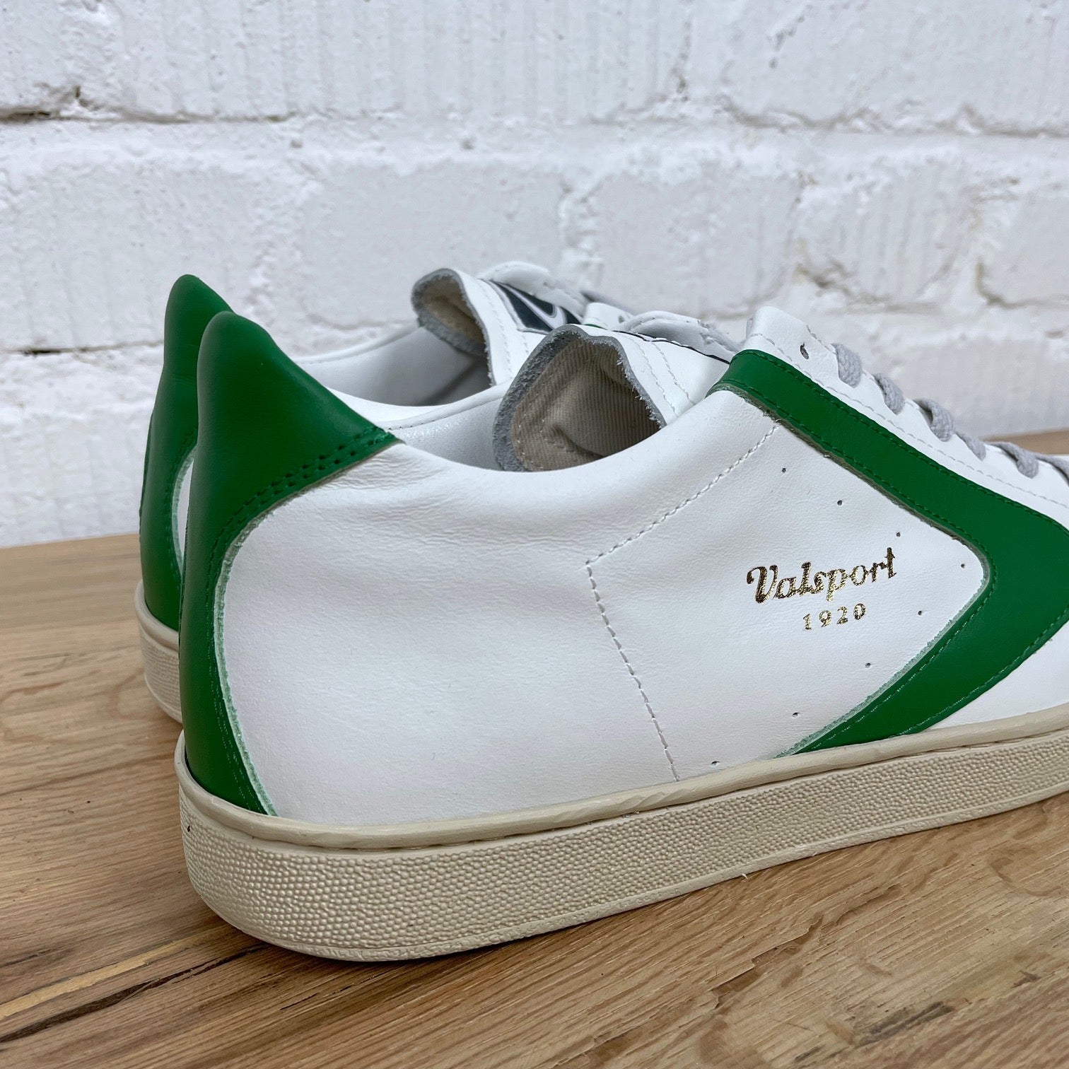 valsport 1920 tournament classic leather bianco verde – stuf|f