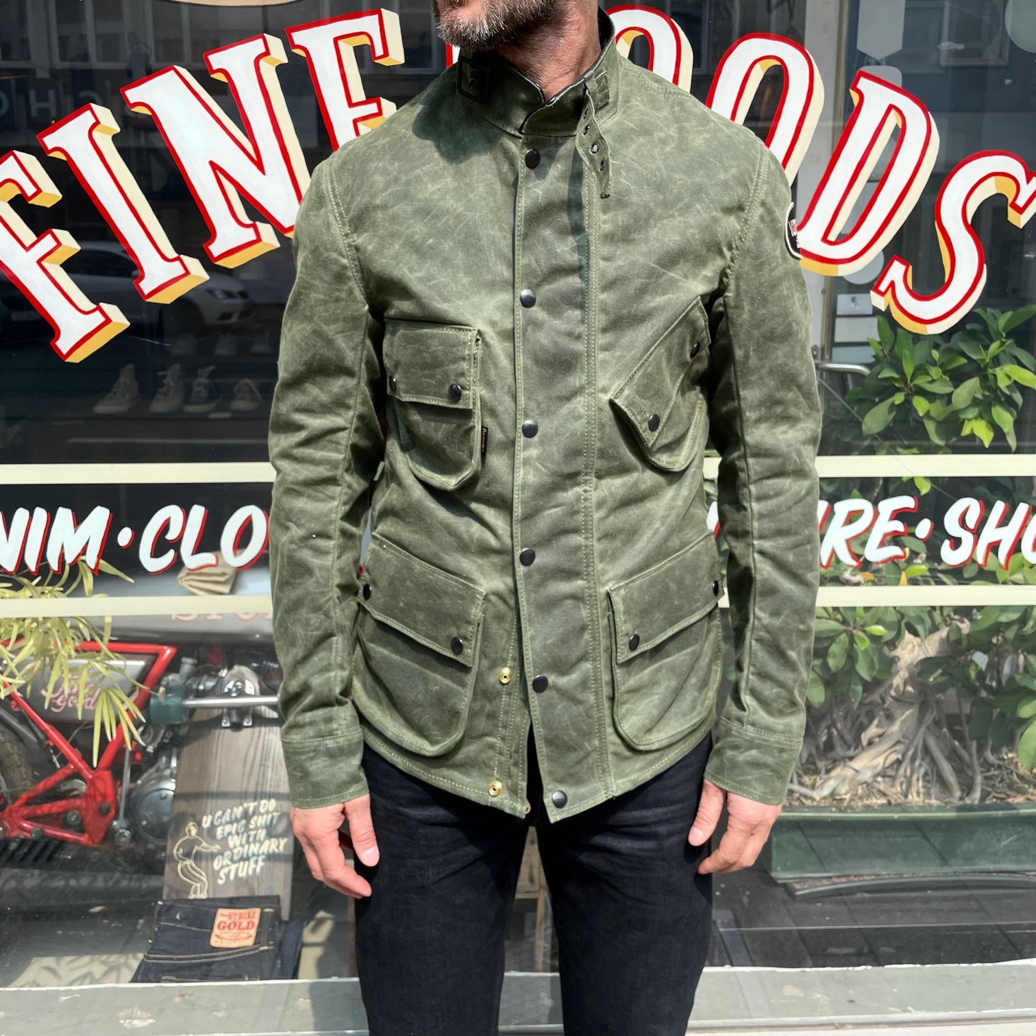 Biker Jacket Vanson Jacke Vanson Wax For Wax Cotton Jackets Vanson