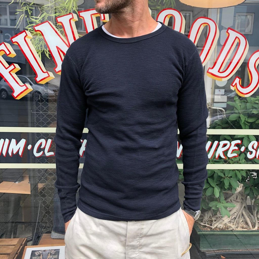 velva sheen | black indigo 1pac slub thermal - Bild 2