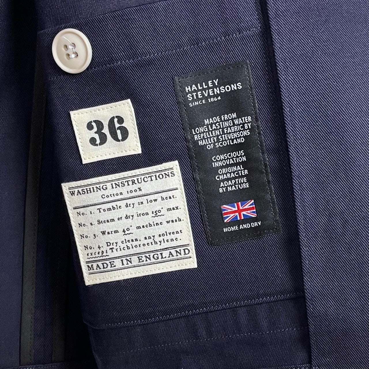 captain jacket navy | workhouse | made in england – stuf|f-official