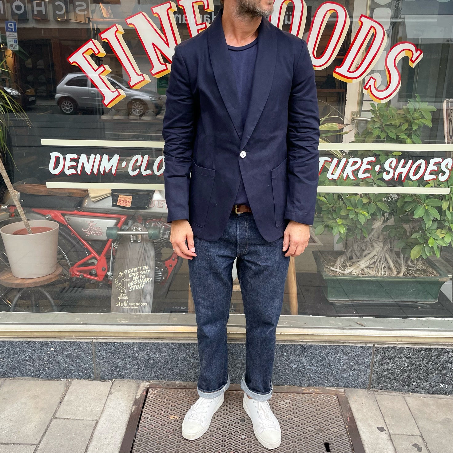 captain jacket navy | workhouse | made in england – stuf|f-official