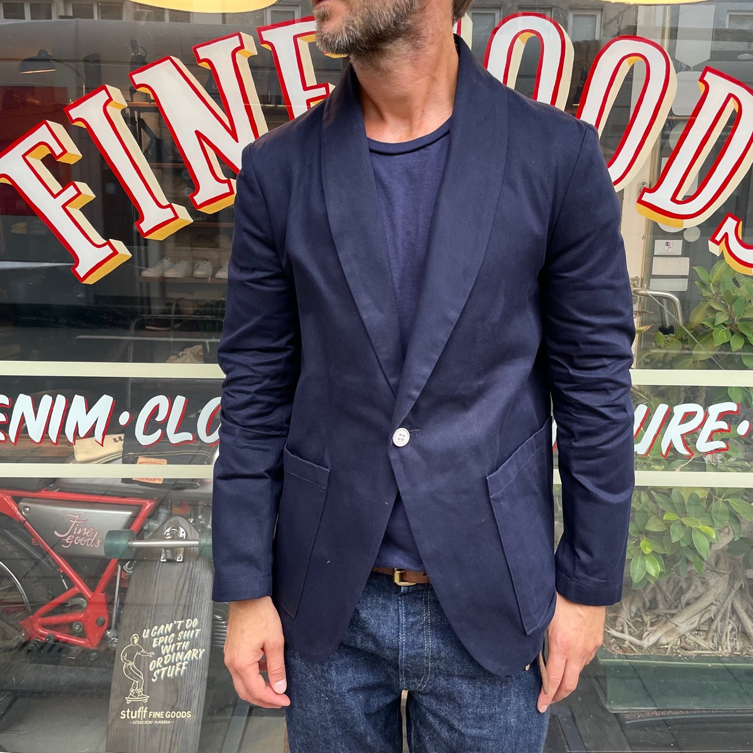 captain jacket navy | workhouse | made in england – stuf|f-official