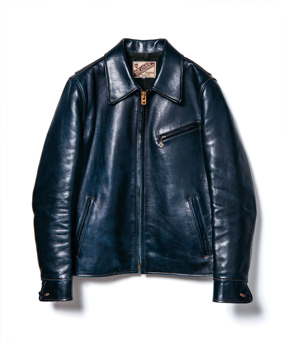 y'2 leather | indigo horse single riders jacket (ir-42) – stuf|f-official