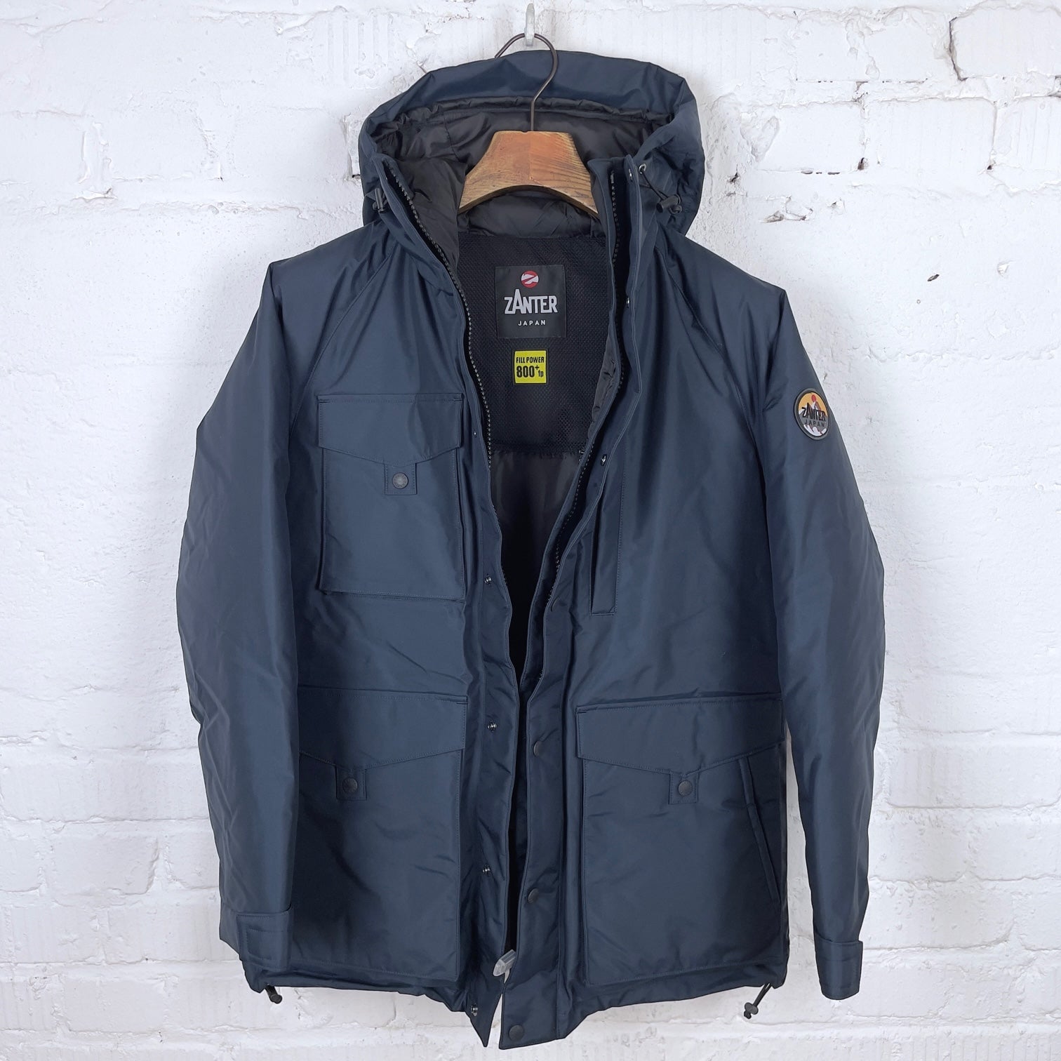 zanter | jp-6720 zanter antarctic research expedition down parka